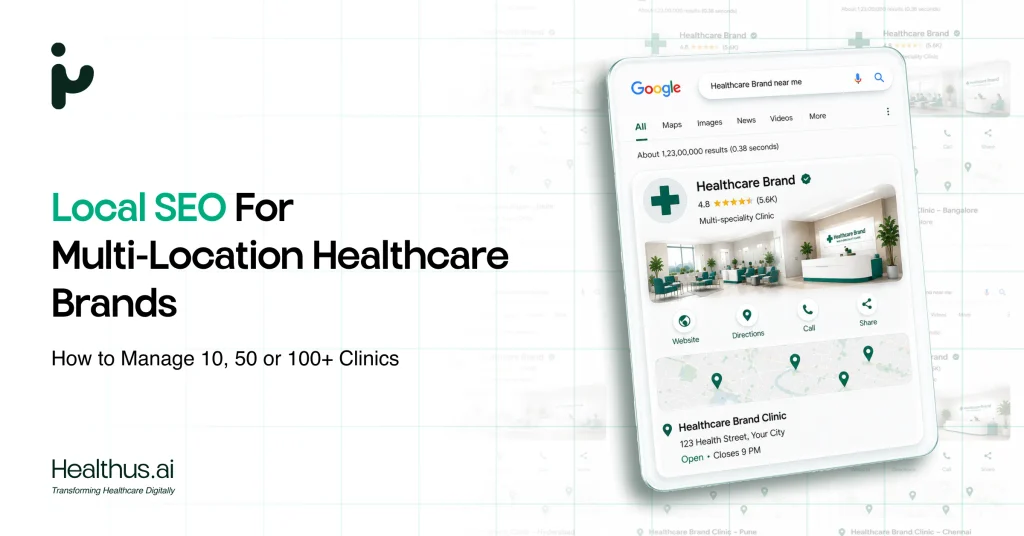 Local SEO for Multi-Location Healthcare Brands: How to Manage 10, 50 or 100+ Clinics