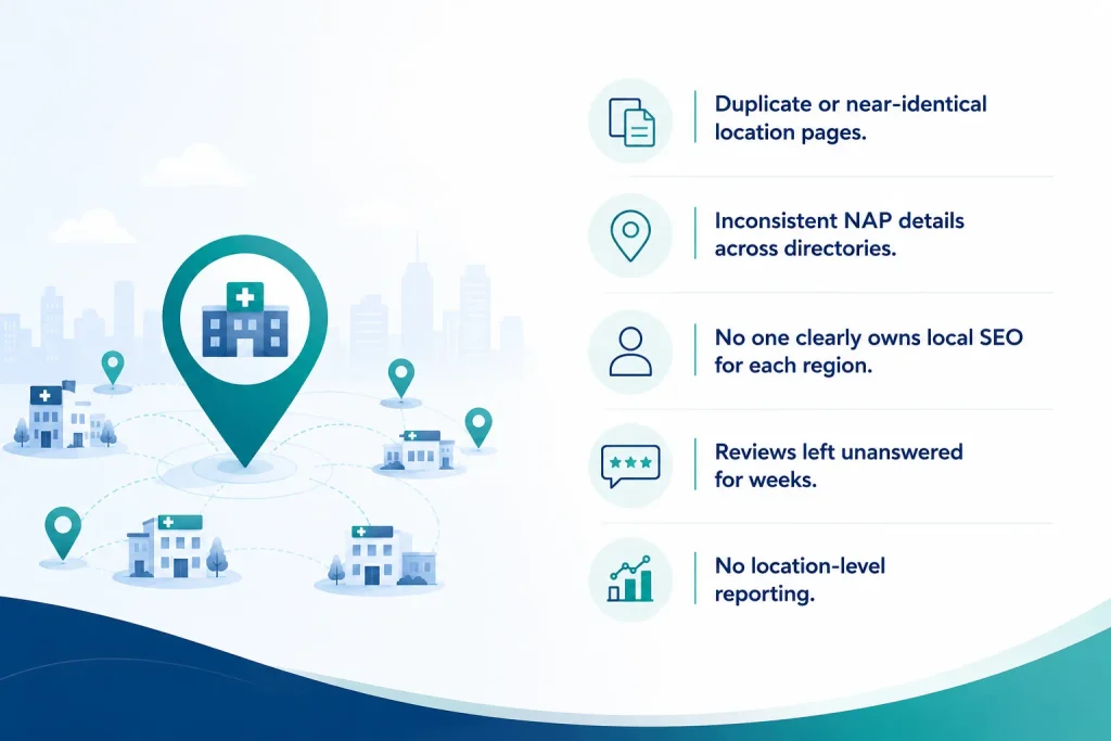 local SEO for multi-location common mistakes
